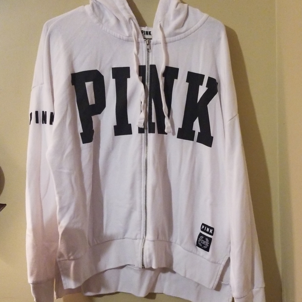 Pink hoodie